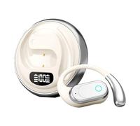Generico Auriculares abiertos | Auriculares deportivos Oído Abierto,Auriculares Inmersivos con Reducción de Ruido para Ciclismo Viajes Avión Gimnasio Juego Correr Entrenamiento