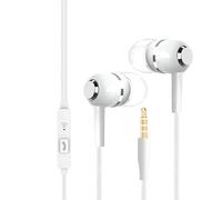 Generico Auriculares Con Cable - Cámara De Precisión, Conexión Universal, Mando A Distancia Con Un Solo Botón | Experiencia Sonora De Calidad De Estudio, Estabilidad Segura En El Oído Para Lo