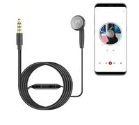 Genérico Auriculares con Cable de un Solo Lado: Auriculares Deportivos Mono, micrófono en línea, diseño y cómodo, Accesorio de Audio Duradero | para teléfonos Inteligentes Trabajar Estudiar Trotar