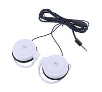 Genérico Auriculares con Clip con Cable: para Ejercicios, Auriculares estéreo de 3,5 mm para Colocar sobre la Oreja, diseño de Gancho para la Oreja | Equipo de Audio portátil para Ejercicio