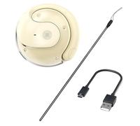 Genérico Auriculares con traductor de Idiomas: Auriculares con traducción, Accesorio de interpretación instantánea, Dispositivo inalámbrico Compacto, facilitador de reconocimiento de Voz, potenciador