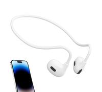 Genérico Auriculares de Conducción Ósea,Cascos Deportivos De Oído Abierto Resistente Al Sudor | Auriculares Deportivos,para Viajes Al Aire Deportes Ciclismo Senderismo Running Entrenamiento