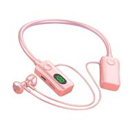 Generico Auriculares deportivos inalámbricos, auriculares de cuello con diadema pantalla digital portátil pantalla LED para caminar, conducir, ir en
