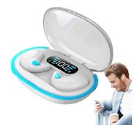 Genérico Auriculares inalámbricos - Auricula Res | Auriculaes, Auriculars Deportivos inalámbricos, Ligeros, de conducción ósea, para Dormir, con Audio Claro, Auriculares Invisibles para Familiares