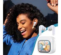 Genérico Auriculares inalámbricos de traducción - Auriculares con Audio Inteligente, Auriculars con Pantalla LED | Dispositivo con cancelación de Ruido en Tiempo Real, 140 Idiomas, Herramienta de in