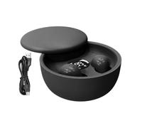 Genérico Auriculares Invisibles - Pequeños Auriculares bluatooth inalámbricos de 5,8 x 5,8 x 3 cm, Tiempo de reproducción de 4 a 8 Horas Cómodo Dispositivo intrauditivo | Ocultos Ligeros para dormi