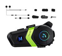 Generico Auriculares Para Casco,Auriculares Inalámbricos Con Cancelación De Ruido | Auriculares Para Casco De Motocicleta | Para Motocicleta, Bicicleta, Esquí, Moto De Cross, Snowboard, Hombres