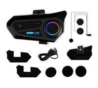 Generico Auriculares para casco de moto - Auriculares para medio casco, dispositivo musical impermeable IPX6 con puerto tipo C, audio estéreo y reducción de ruido | Equipo de ciclismo al aire libre p