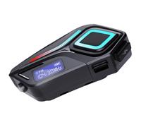 Genérico Auriculares para Cascos de Motocicleta | Audífonos para Todos los Cascos | Función De Radio FM Impermeables De Comunicación Regalo para Adultos