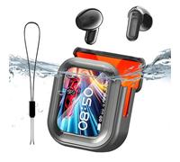 Genérico Auriculares Traductor,Auriculares Traductor con Traducción Simultánea En Tiempo Real - con Pantalla Táctil para Trabajo Gimnasio Deporte Aprendizaje y Viajes