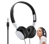 Genérico auricularespara computadora - auricularesestéreo con Cable de 7,01 x 5,91 x 2,32 Pulgadas, Equipo de Audio supraaural, Accesorio de Sonido Plegable y | auricularespara Escuchar música con g