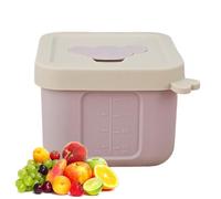 Genérico Auslaufsichere Saucen Box Mit Deckel - Wiederverwendbarer Silikon Dip Behälter | Tragbare Gewürz Aufbewahrungsdose | Reise Lunch Dressing Eisform Für Schule Picknick Wandern Party Küche