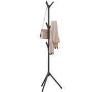Genérico Authentic Coat Rack, Hat Stand Storage, Heavy Duty Steel Tube Clothes Rack Space Saving Entryway Organizer, for Hall Corridor Living Room Bedroom Home Clothing Storage Unit 170cm Height