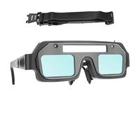 Genérico Auto Darkening Welding Glasses, 5.9x1.96 Inches Lens with 3-Level Dimming, Rapid Tint, Liquid Crystal Eyewear, Protection Goggles with Rugged Style, Safety Gear for Plasma Cutting