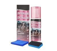 Genérico Auto Interior Cleaner - 100ml Safe Detailing Cleaning Detailer | All-Purpose Car Interior Cleaners Spray,for Automotive Truck SUV RV Leather Rubber Glass Dashboard Carpet Seat