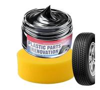 Genérico Auto Kratzer Reparatur - Reparatur Und Politur Schwarz Reiniger | Farbauffrischer Creme Für Reifen | Für SUV LKW Limousine Pickup Scooter Wohnmobile Konsolen Sitze Armaturen