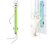 Genérico Auto Motion Flying Rope Cat Toy from Lazy To Crazy, Auto Motion Flying Rope Cat Toy, Automatic Electric Wall Mounted Interactive For Indoor Cats Endless Fun (White)