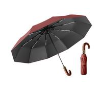 Genérico Auto Open Close Umbrella Rainproof UV Protection Women