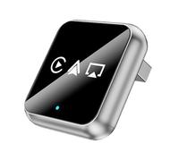 Genérico Auto Screen Adapter - Media Converter 2.8x2.5cm, WiFi Connection Device | Portable Display Link Accessory Compact Travel Gadget For Drivers Trucks Sedans RVs SUVs Daily Commute Road Trip