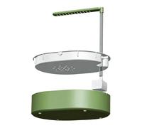 Genérico Automatic Bird Cage Fountain, Pet Bird Bath, Parrotlet Shower with Basin, Integrated Avian Water System, Versatile Habitat for Parakeets, Home Apartment Balcony Cockatiel Accessories