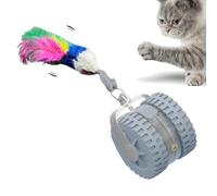 Genérico Automatic Cat Ball - Interactive Smart Moving Ball Toy for Kitten, Boredom Reduction, Training, Sensory Engagement, Physical Exercise, Indoor Cat SmartBall Toy for Play & Fun
