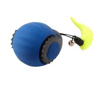 Generico Automatic Cat Toy Ball - Rechargeable Electric Rolling Ball Interactive Cat Toy - Reduce Kitten Boredom Adjustable Ball Fast Rolling Carpet For Bedroom, Park - Interactive Cat Ball Toy
