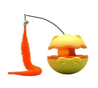 Genérico Automatic Cat Toy | Cat Toy - Self Entertaining Teaser, Bell Wand | Battery Operated Rotating Smart Enrichment Device, Bite Resisting Automatic Exercise Tool with Sounding Component Fo
