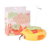 Genérico Automatic Cat Toy, Electric Flutter Butterfly, Interactive Exercise Accessory, Quiet Colorful Spinner, Pet Training Gadget for Home, Lawn & Balcony Leisure, 9.45×8.66×8.66 Inches