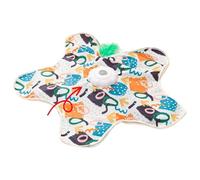 Genérico Automatic Cat Toy Mat - Star Shape Touch Activated Spin Mat | 3 Modes Interactive Cat Toy for Indoor Play Exercise Bored Relief Durable Pet Entertainment