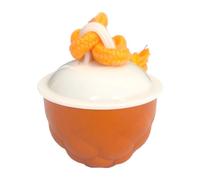 Genérico Automatic Dog Ball, Interactive Rolling Toy, Light and Sound Stimulation, Strong Teething Design, for Small Medium Large Breed Puppy Enrichment and Play,3.35x2.76 Inches