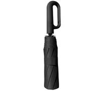 Genérico Automatic Folding Umbrella - Wind Resistant Rain Umbrella | Compact Travel with Auto Open Close Button, UV Blocking Canopy with Carabiner Grip Handle, Weather Protection Accessory