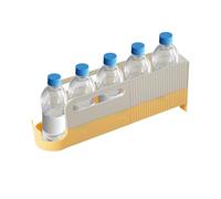 Genérico Automatic Fridge Beverage Holder, Drink Dispenser, Soda Can Organizer, 34x8.1x12.5cm, ABS, Kitchen, Pantry, Refrigerator, Cold Storage, Cabinet, Rack