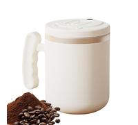 Genérico Automatic Magnetic Stirring Coffee Mug, Rechargeable Electric Stirring Cup, Made of Stainless Steel, ABS, and PP, 400ml Capacity, Ideal Kitchen Tool for Coffee, Milk, and Cocoa, 13x12x9cm