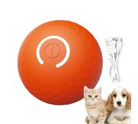 Genérico Automatic Rolling Ball Cat Toy | Pet Supplies, Rechargeable Enrichment Toys | Automatic Moving Rotating Ball For Dogs with 2 Modes For Indoor Cats, Dogs Puppies