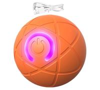 Generico Automatic Rolling Ball Dogs - Puppy Rocking Training Toy, USB Moving Interactive Sphere, LED Light Exercise Device | Smart Playtime Activity Accessory Daily Pet Entertainment Companions