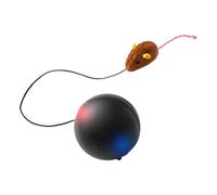 Genérico Automatic Rolling Cat Toy, Smart Interactive Ball, Moving Pet Toy for Ejercise and Play, Responsive Motion Design, Pet Activity Característica, Interior Outdoor Home Ground Daily Puppy Cat
