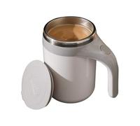 Genérico Automatic Self-Stirring Mug - 380ml Stainless Steel Coffee Cup | Magnetic Rotating Smart Mixing Cup For Coffee, Milk, Cocoa, Tea & Protein Powder, Portable Travel Accesories
