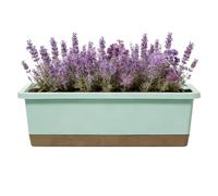 Genérico Automatic Watering Flower Pot - Smart Indoor Plant Container | Refillable Reservoir with Wicking System, Herb Vegetable Pot for Easy Care and Consistent Soil Hydration 16.9in