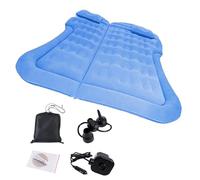 Generico Automatratze - Rücksitz Autobett Reisematratze - Reise Aufblasbare Luftmatratze Für Auto Universal SUV Erweitert Mit Zwei Luftkissen Für Reisen Camping Familienausflug