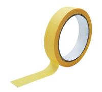 Genérico Automotive Masking Tape - 86.61in Yellow Painters Tape | Heat-Resistant Auto Body Refinish Adhesive For Car Truck RV Painting, 0.71" Wide Paper Tapes For Industrial Furniture Crafts