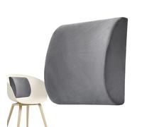 Genérico Automotive Spine Cradle - Ergonomic Seat Cushion, Lower Back Pad for Long Hauls, Breathable Accessory with Straps, Driving Corrector for Commuters, Vehicle Comfort Support