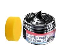 Genérico Automotriz - Reparador Pulidor y Limpiador Negro,Pasta Restauradora para Molduras De Goma De Automóvil - para SUV, Pickup, Sedán, RV, Scooter, Asiento, Salpicadero, Consola, Rueda, Vehículo