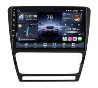 Genérico Autoradio Android Touch Screen para Skoda Octavia 2 A5 2004-2013 Car Stereo Radio multimediale da 9 pollici con Carplay Android Auto/Bluetooth/WiFi/4G/FM RDS Radio(A,8core(8G+256G))