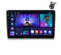 Genérico Autorradio Android 14 para Ford Transit Connect MK7 Focus Galaxy Fiesta CS MAX Kuga 2 DIN Autorradio Tableta Pantalla de Pulgadas Reproductor Multimedia MP5 Receptor GPS con Carplay Auto (M1