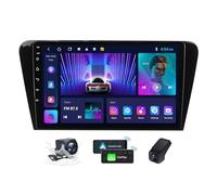 Genérico Autorradio Android 14 para Skoda Octavia 3 A7 2013-2018 con CarPlay, Android Auto, Pantalla táctil de 10 Pulgadas 2K (2000 x 1200), estéreo 4G WiFi con Bluetooth/DSP/FM RDS/SWC + DVR de Reve