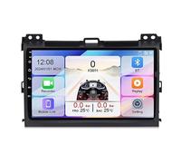 Genérico Autorradio Android 15 2 DIN con Pantalla táctil de 9 Pulgadas para Land Cruiser Prado 120 2004-2009, Reproductor MP5 con Bluetooth, CarPlay y Android Auto/Radio FM/Am/RDS/Controles en el Vol