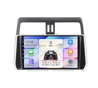 Genérico Autorradio Android 15 2 DIN con Pantalla táctil de 9 Pulgadas para Land Cruiser Prado 150 2017-2018, Reproductor MP5 con Bluetooth, CarPlay y Android Auto/Radio FM/Am/RDS/Controles en el Vol