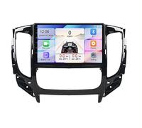Genérico Autorradio Android 15 2 DIN con Pantalla táctil de 9 Pulgadas para Mitsubishi Triton L200 2015-2020, Reproductor MP5 con Bluetooth, CarPlay y Android Auto/Radio FM/Am/RDS/Controles en el Vol