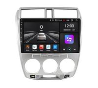 Genérico Autorradio con Pantalla táctil de 10 Pulgadas, Android 15, para Honda City 2008-2014 con Bluetooth, FM, DSP, RDS, GPS, Control Desde el Volante, cámara de visión Trasera, Pantalla táctil HD