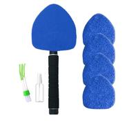 Genérico Autoscheiben Reiniger Werkzeug 41-57cm Ausziehbar,Abnehmbarer Scheibenreiniger für Innentür Fenster Außenbereich | LKW Boot Spiegel Reinigung Zubehör fürr Auto Haushalt Profis